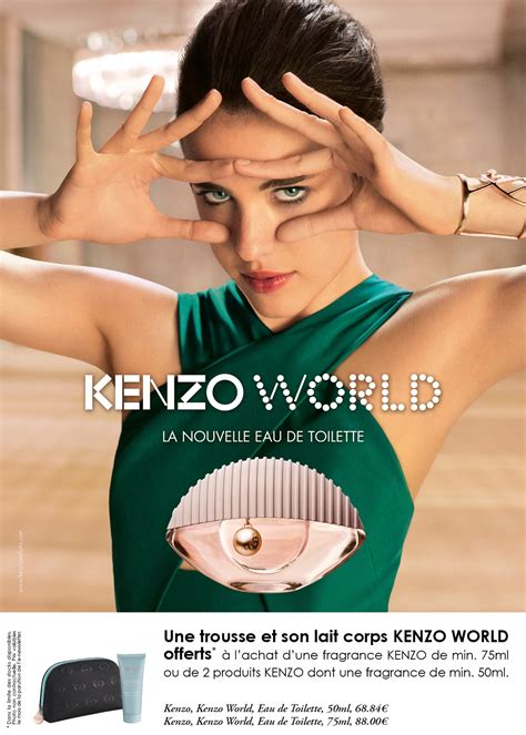 eau de toilette kenzo slogan